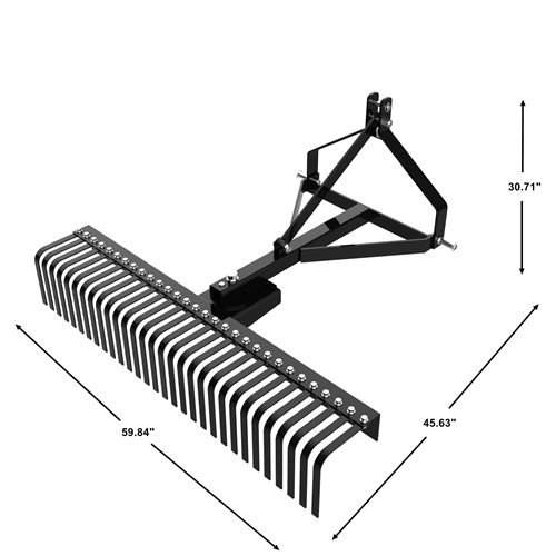 Tractor Rock Rake