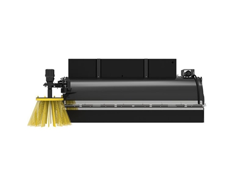 Box Broom Sweeper with Spraying