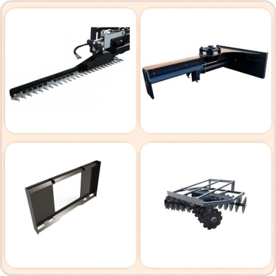 Auger Bucket for deere skid steer with hydraulically driven