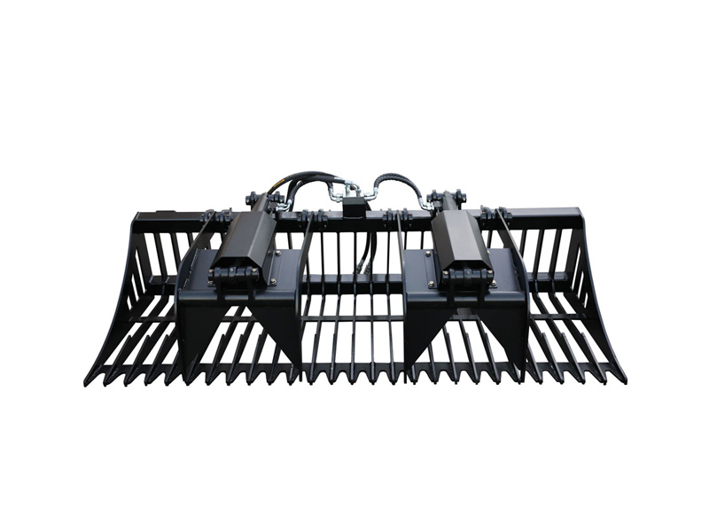 Skid Steer Root Rake Grapple 
