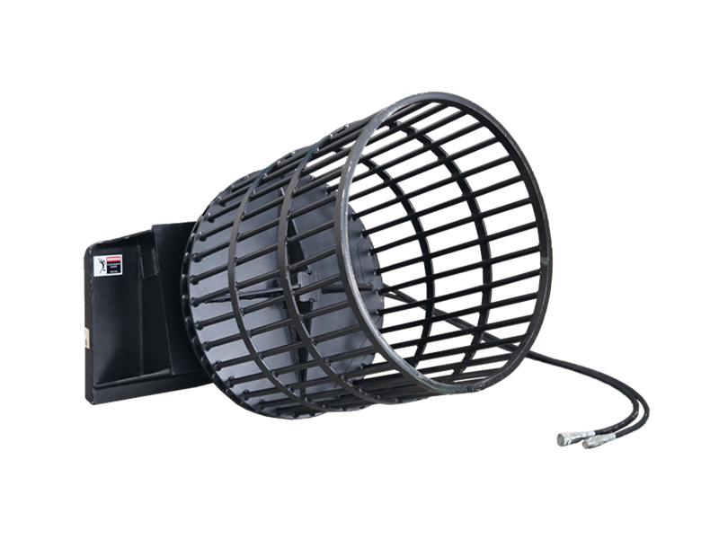 Revolutionize Debris Clearing with the Skid Steer Rotary Rock Picker