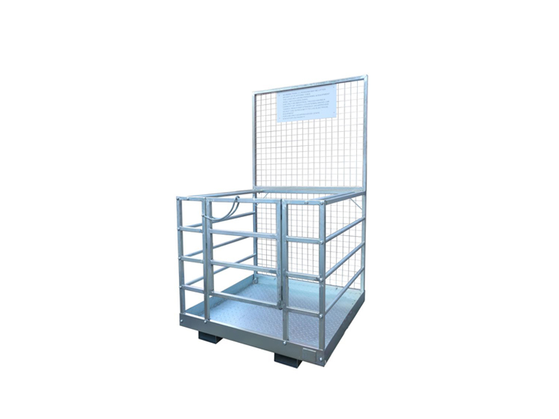 Galvanized Finished Forklift Safety Cage & Work Platform