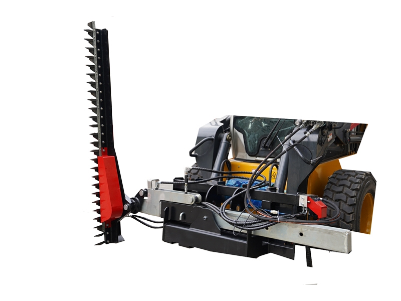 Skid Steer Sickle Bar Hedge Trimmer Swivel Trim Hedgecutter