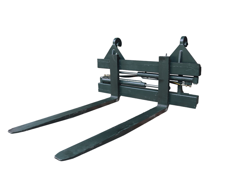 Hydraulic Adjust Pallet Forks Frame for Tractor Front Loader
