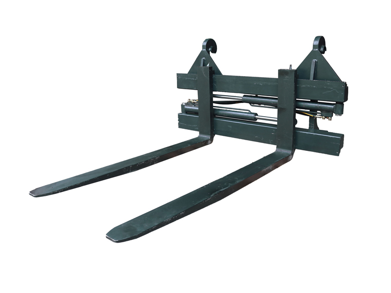 Hydraulic Adjust Pallet Forks Frame for Tractor Front Loader