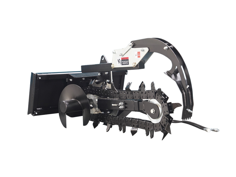 Revolutionize Trenching with the Skid Steer Trenchers Attachment