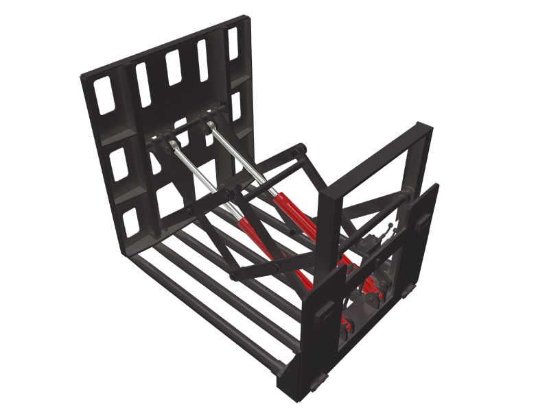 Forklift Pusher Attachment, Bag Load Pushs - Designed for Efficient Stacking and Forking of Goods