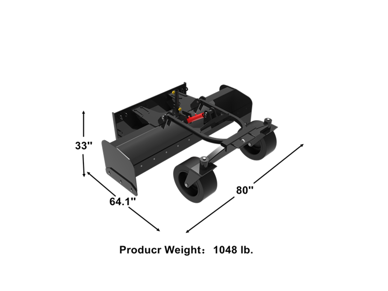 Bulldozer Plate can easily reclaim wasteland and level the land.