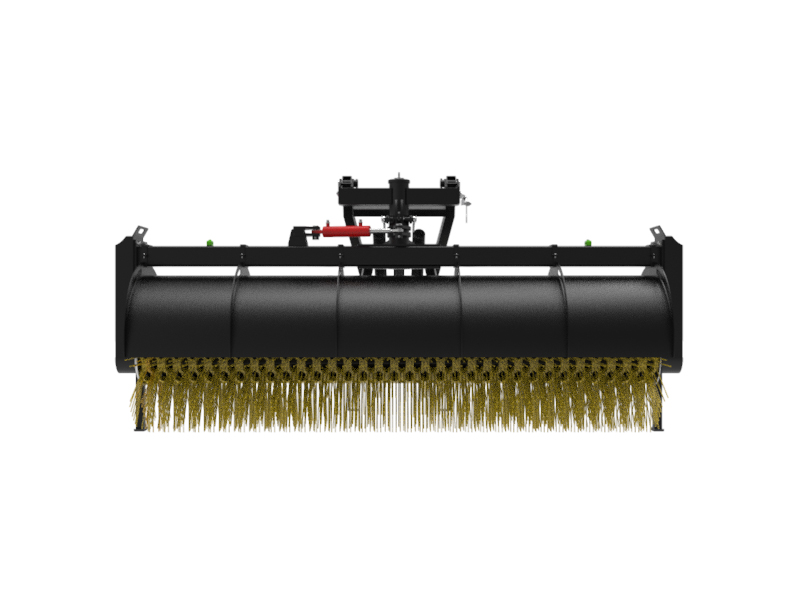 Self-adjusting Rotary Broom to Tractor