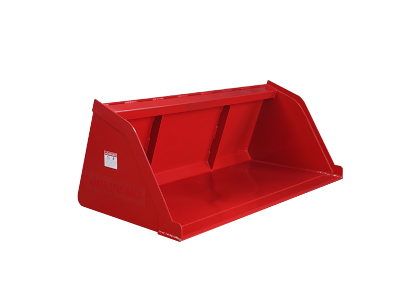 Upgrade Your Mini Skid Steer with Snow/Mulch Bucket